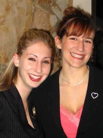 Jessica and Lindi - Dolled up for Dinner in Vancouver (Click to see large image)